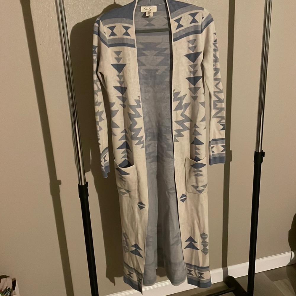 Jessica Simpson Open Duster Cardigan XS
